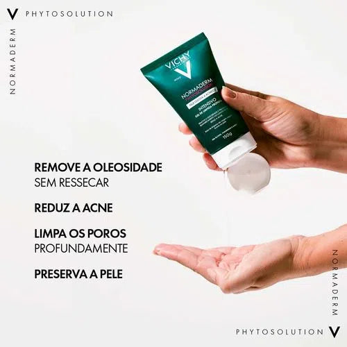 NORMADERM PHYTOSOLUTION GEL DE LIMPEZA ANTI-ACNE COM ACIDO SALICILICO 60G
