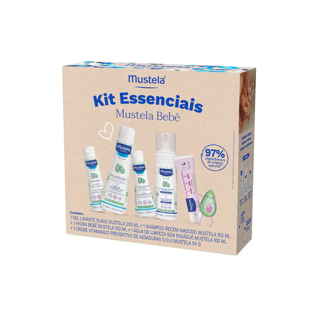 Kit Essenciais Mustela Bebê