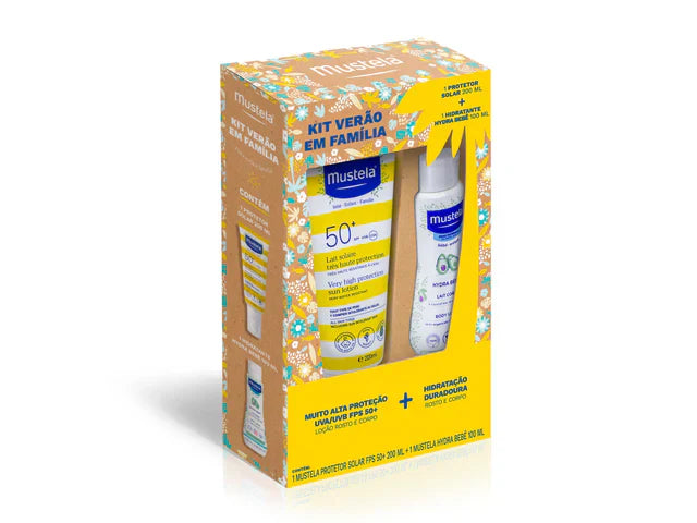 Kit Verão: Protetor Solar e Hydra Bebê